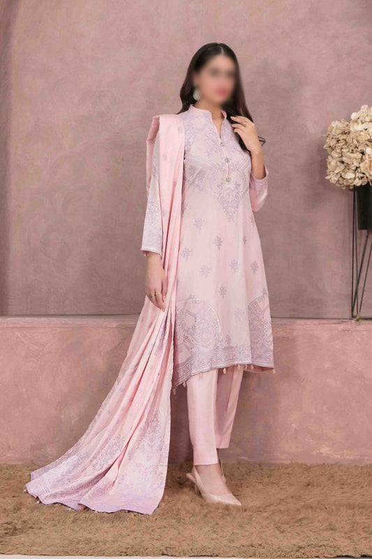 ZIRWA Staple Zari Broshia Banarsi 3-Piece Collection 2023 - D 1184