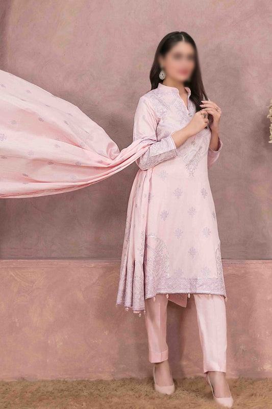 ZIRWA Staple Zari Broshia Banarsi 3-Piece Collection 2023 - D 1184