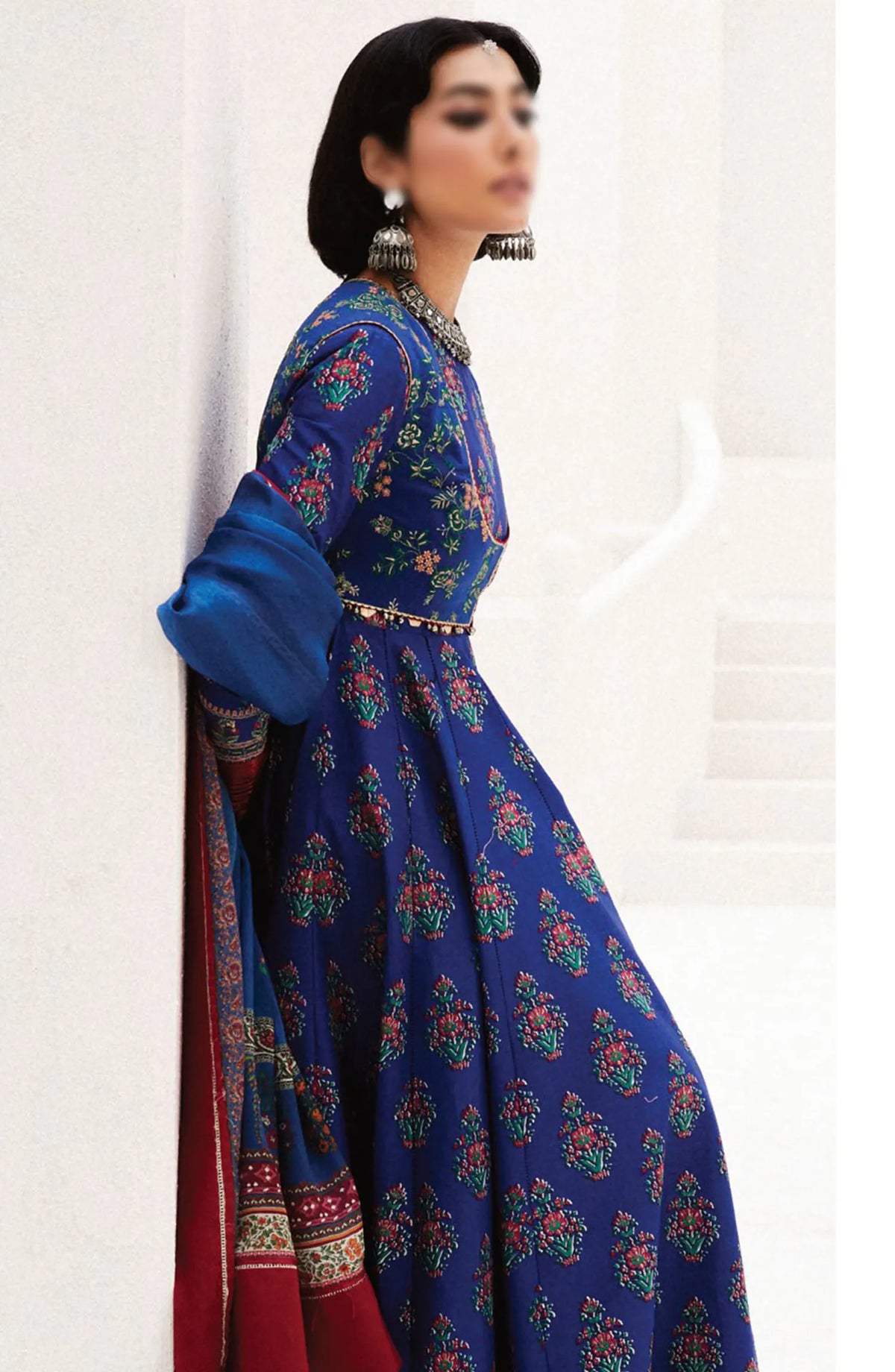 Zara ShahJahan Unstitched Lawn SS Collection 2024 - D 11 A ANARKALI