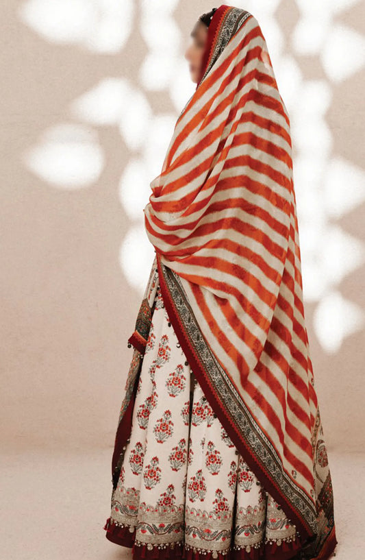 Zara ShahJahan Unstitched Lawn SS Collection 2024 - D 11 B ANARKALI
