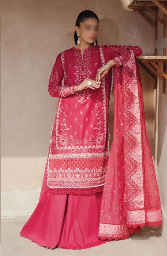 Xenia Farozaan Unstitched Lawn 2024 - D 11 ZAIRA