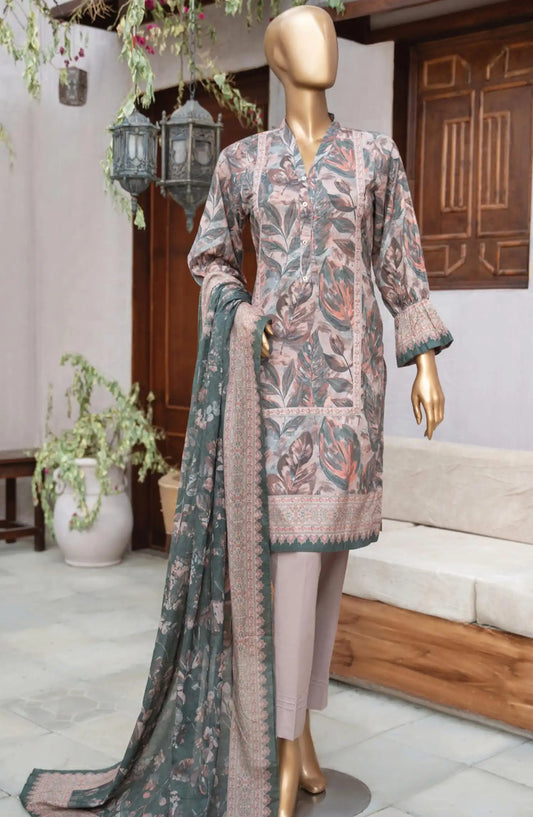 Safina Unstitched Cotton Cambric Collection - D 1224