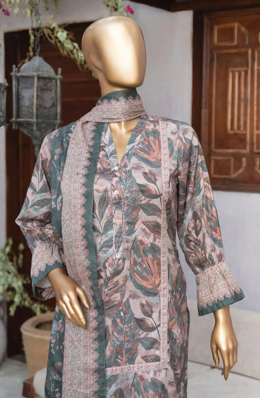 Safina Unstitched Cotton Cambric Collection - D 1224