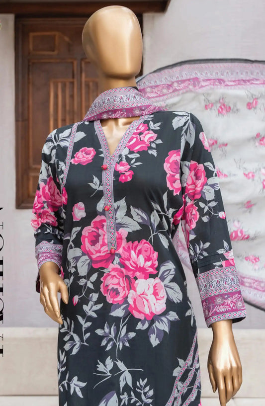 Safina Unstitched Cotton Cambric Collection - D 1229