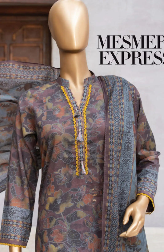 Safina Unstitched Cotton Cambric Collection - D 1232