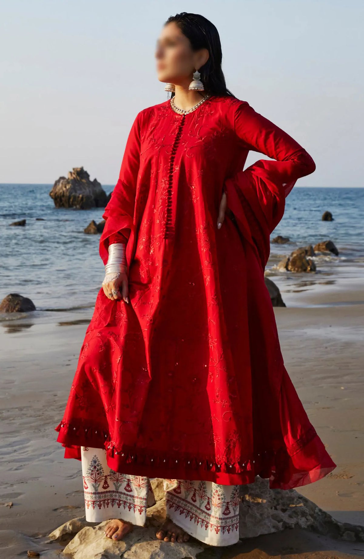 Zara ShahJahan Unstitched Lawn SS Collection 2024 - D 12 A DEENA