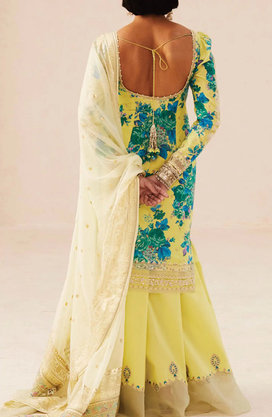 Zara ShahJahan Unstitched Lawn SS Collection 2024 - D 13 A PHOOLKARI
