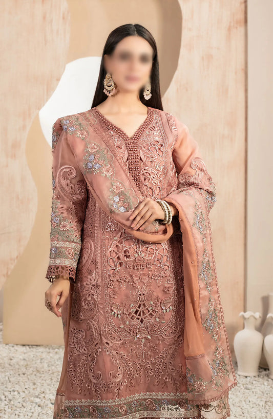 Dilaab - Fancy Organza Collection By Tawakkal Fabrics - D 1485
