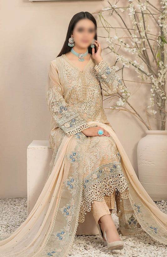 Dilaab - Fancy Organza Collection By Tawakkal Fabrics - D 1486
