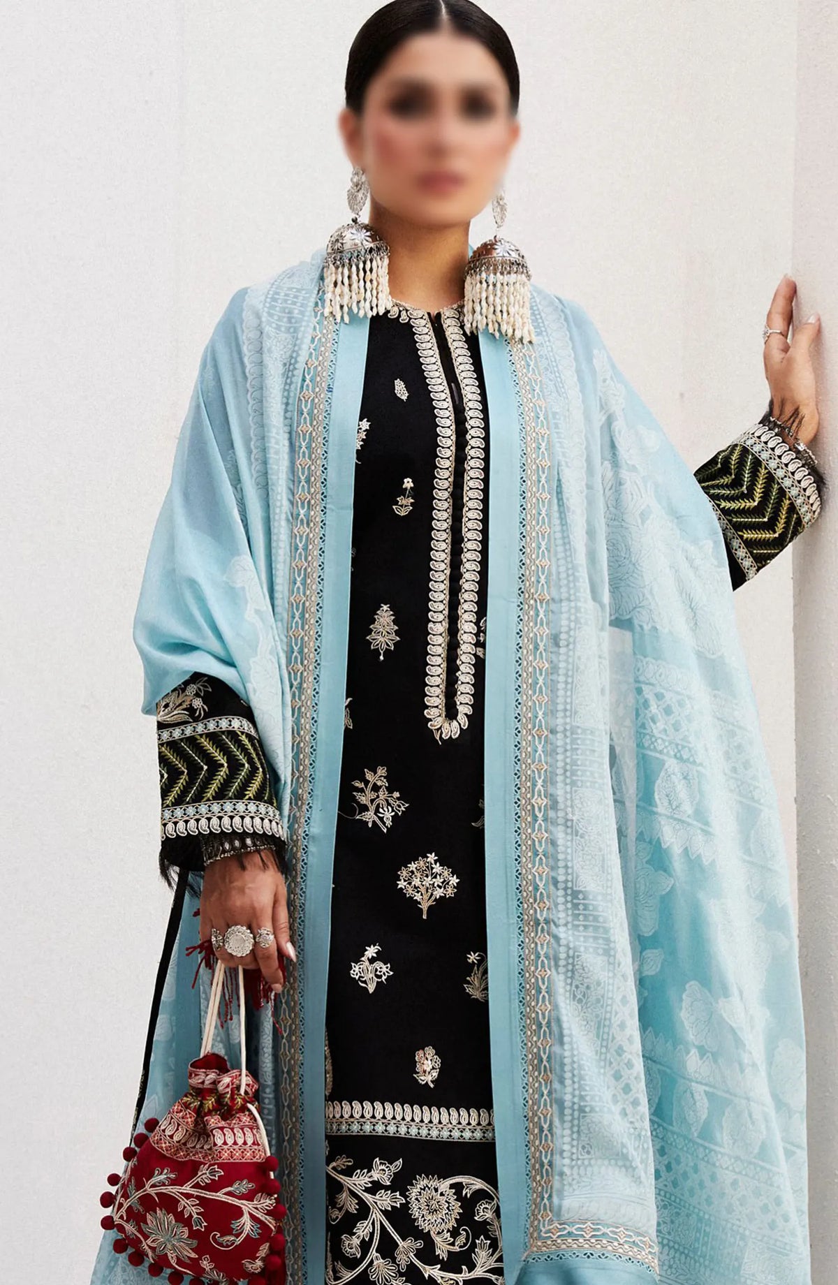 Zara ShahJahan Unstitched Lawn SS Collection 2024 - D 14 B MYRA