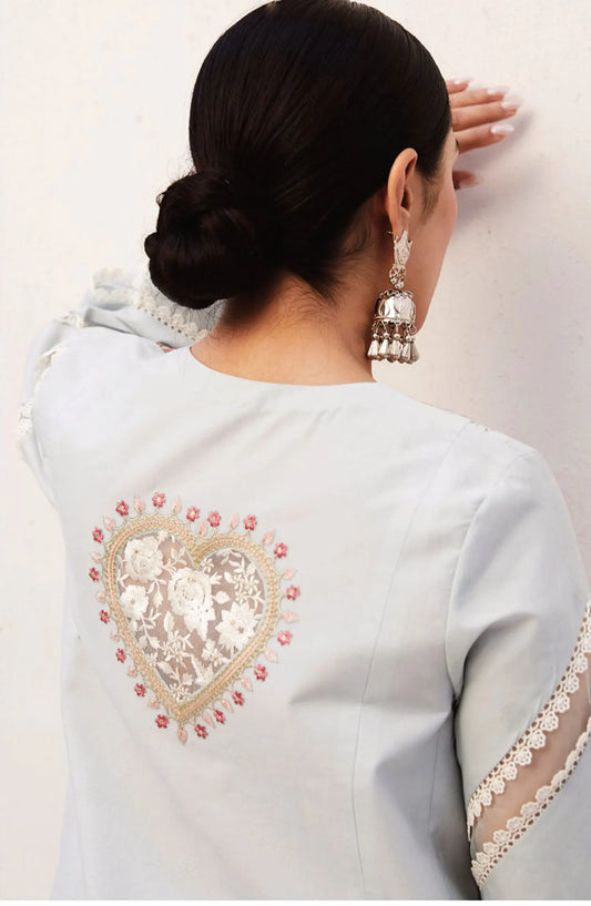 Zara ShahJahan Unstitched Lawn SS Collection 2024 - D 15 B DILARA