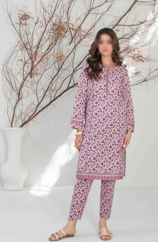 DIVANI VOL IV Stitched Digital Printed 2pcs Collection 2024 - D 2113