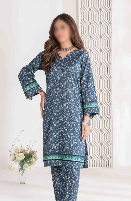 DIVANI VOL I Stitched Digital Printed 2pcs Collection 2024 - D 2115