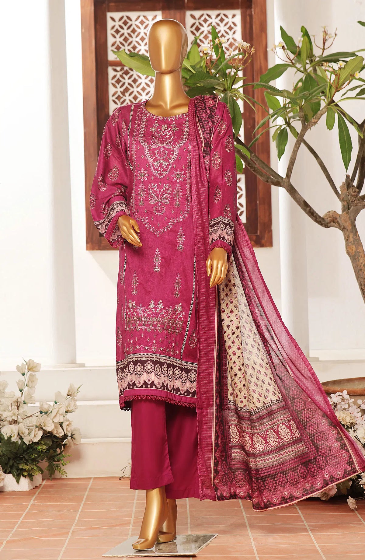 Sadabahar Summer Embroidered Lawn Collection Vol-02 - D 2126