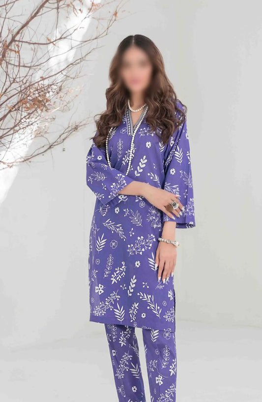 DIVANI VOL I Stitched Digital Printed 2pcs Collection 2024 - D 2133