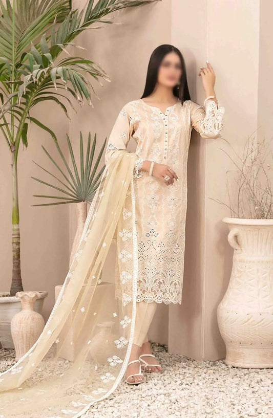 Zenel - Fancy Embroidered Jacquard Lawn Collection 2024 - D 2160