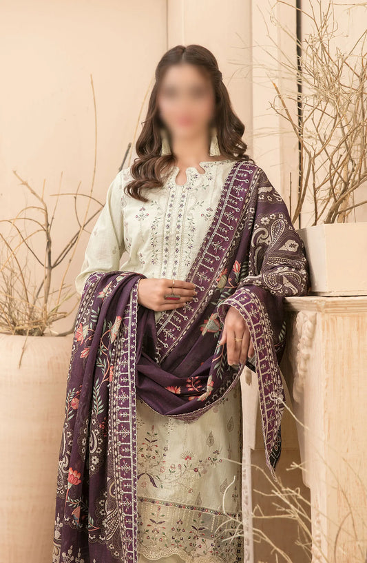 Farideh - Embroidered Digital Printed Lawn Collection 2024 - D 2597