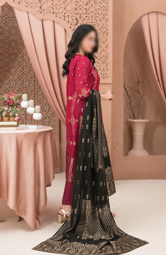 Jana Lawn Broshia Banarsi 3-piece Collection 2024 P1V - D 2734