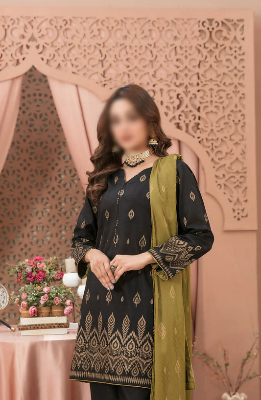 Jana Lawn Broshia Banarsi 3-piece Collection 2024 P1V - D 2735