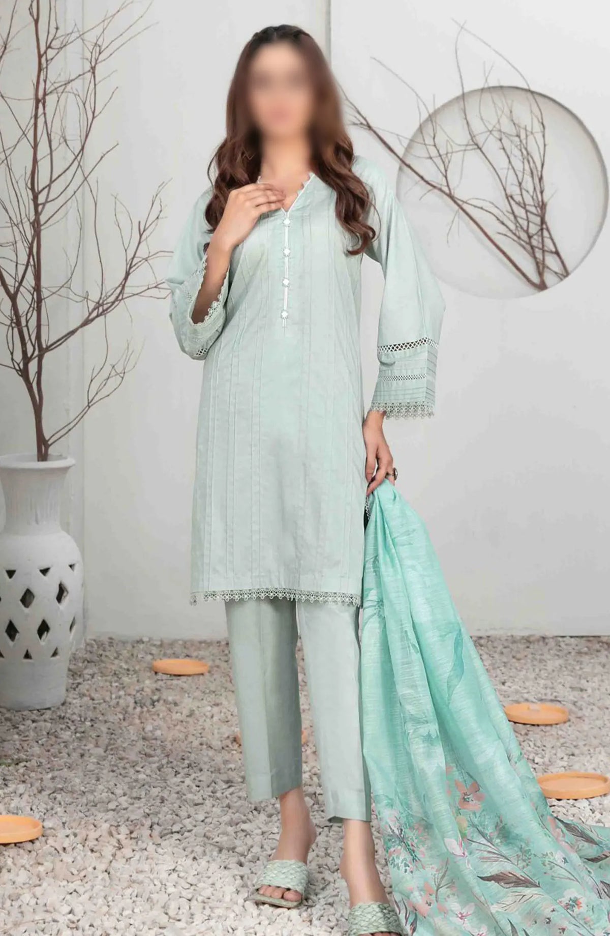 Emari - Stitched Cotton Jacquard Collection 2024 - D 2861