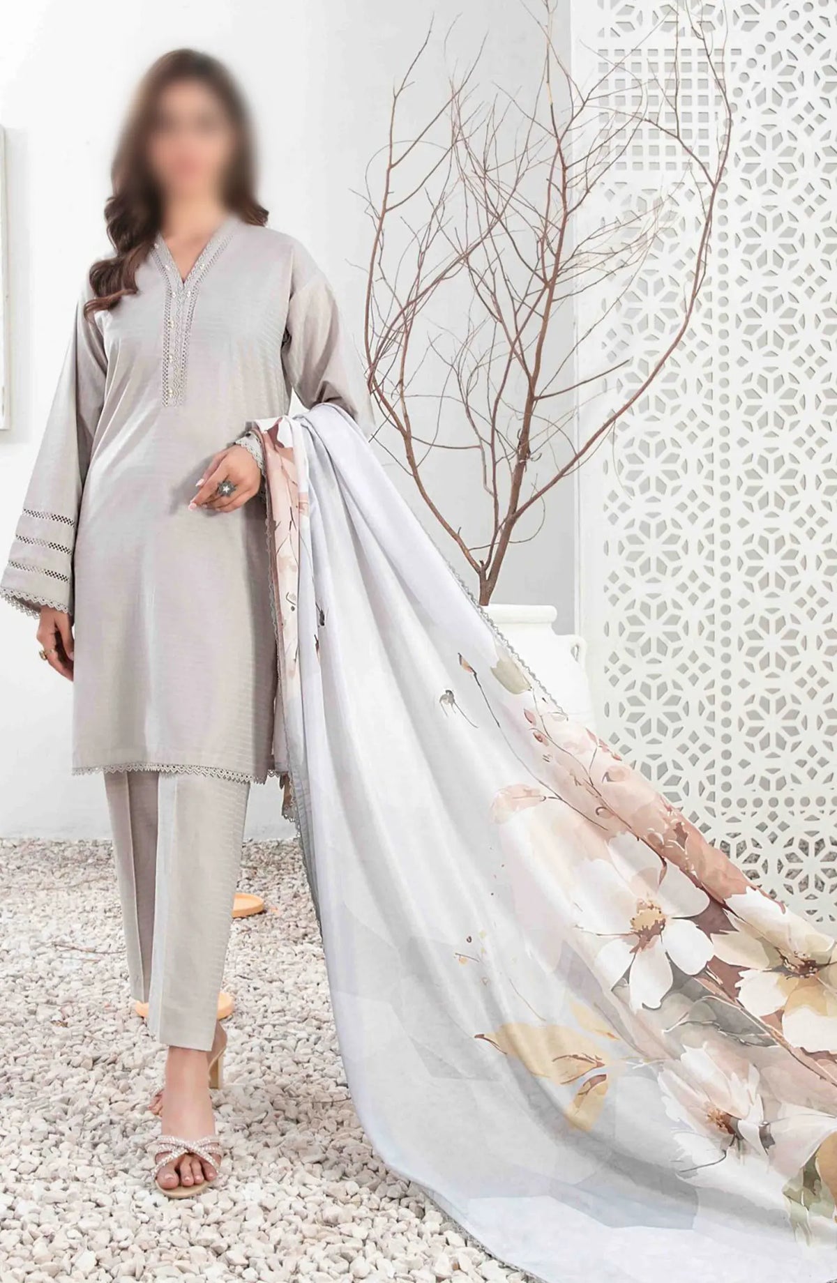 Emari - Stitched Cotton Jacquard Collection 2024 - D 2865