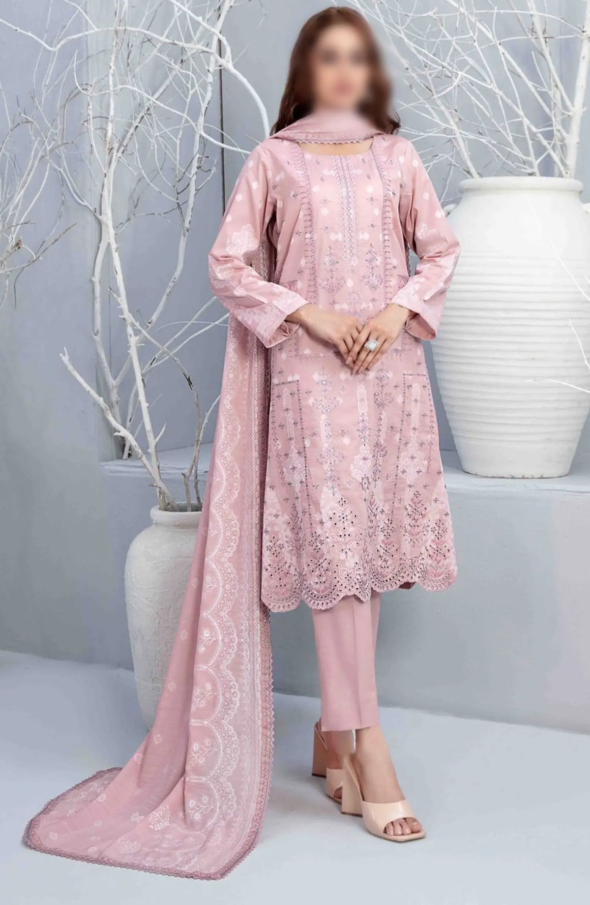 Gulshanara Vol V - Embroidered Lawn Banarsi Collection - D 3131