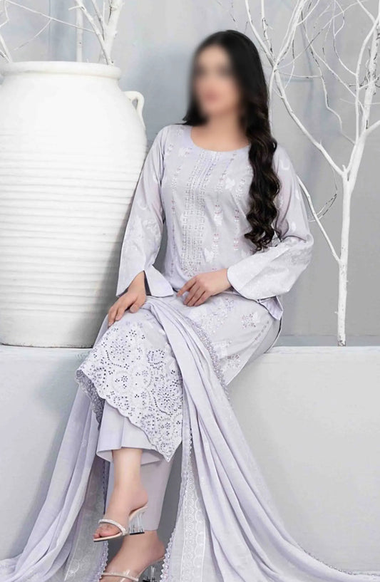 Gulshanara Vol V - Embroidered Lawn Banarsi Collection - D 3133