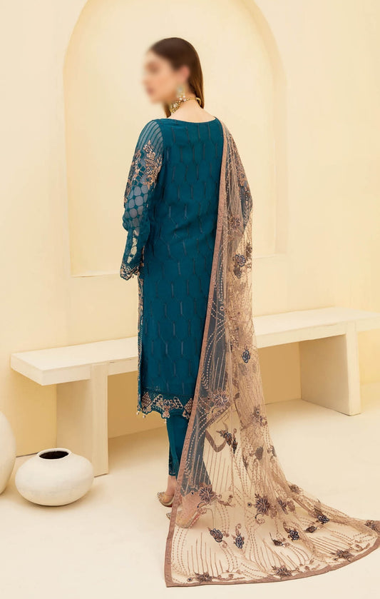 Ramshas Chevron Chiffon Collection Vol 4 D-701