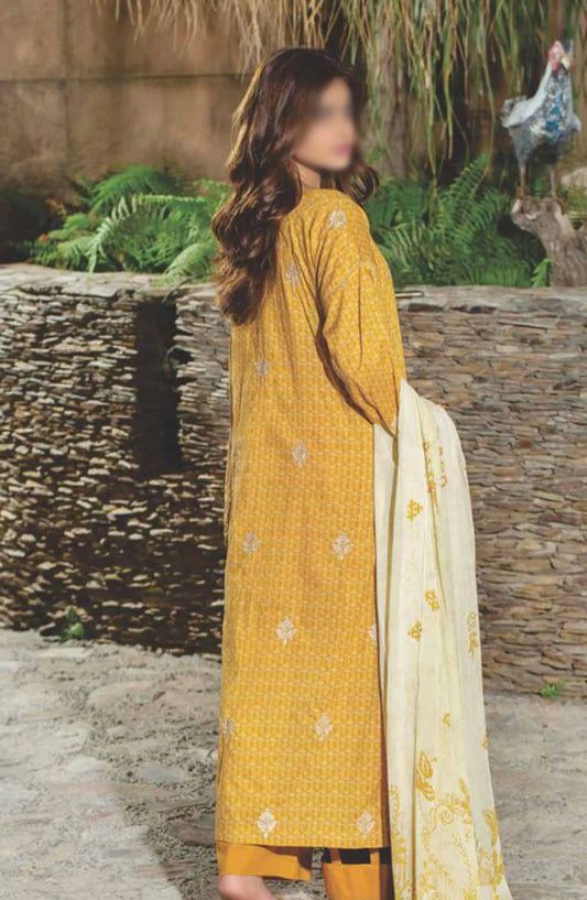 Sehar Embroidered Lawn Collection 2024 By Rashid Textile - D 8086