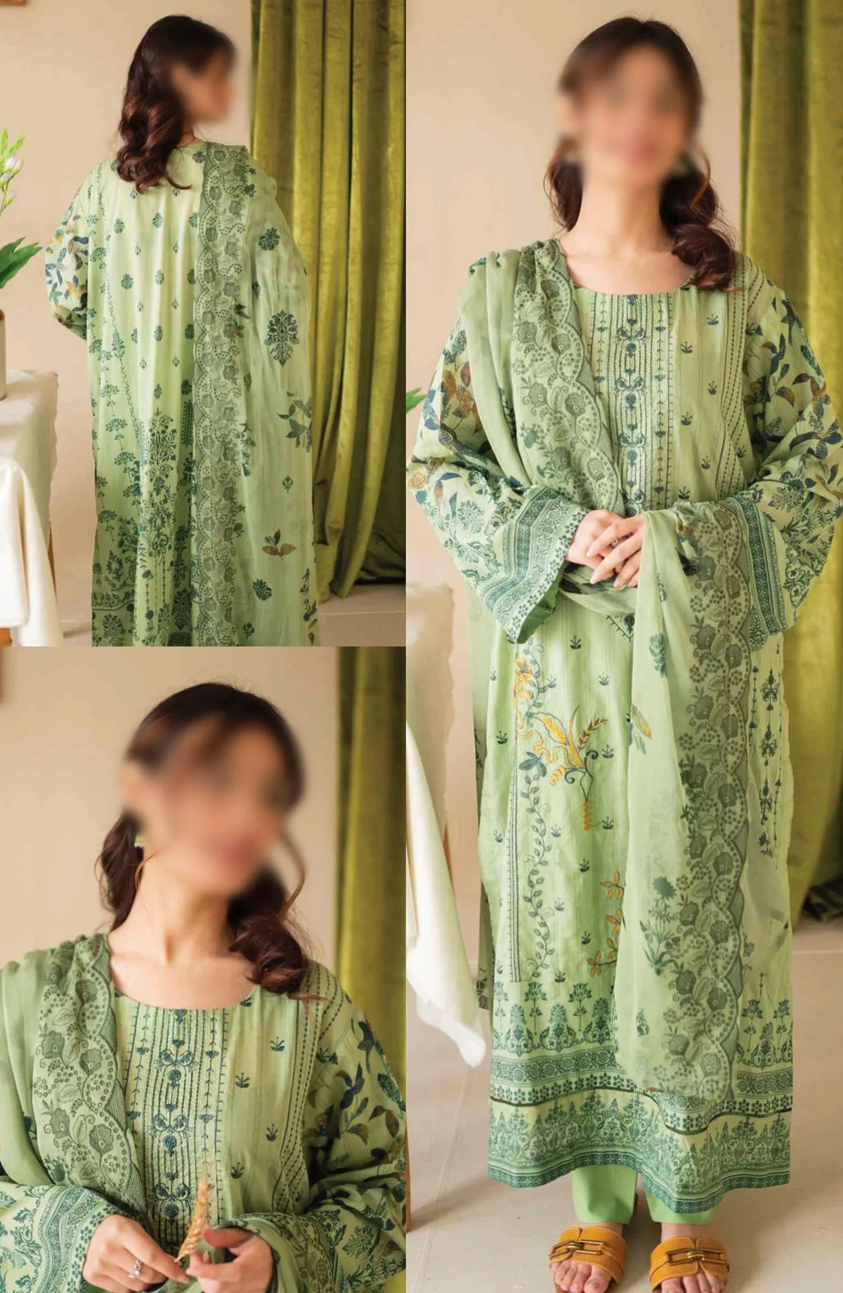 LUXOR Embroidered Luxury Lawn Collection 2024 - D 8143