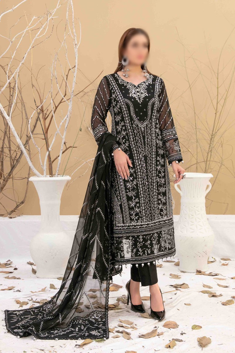 SINEM Fancy Heavy Embroidered Collection 2023 - D 8705