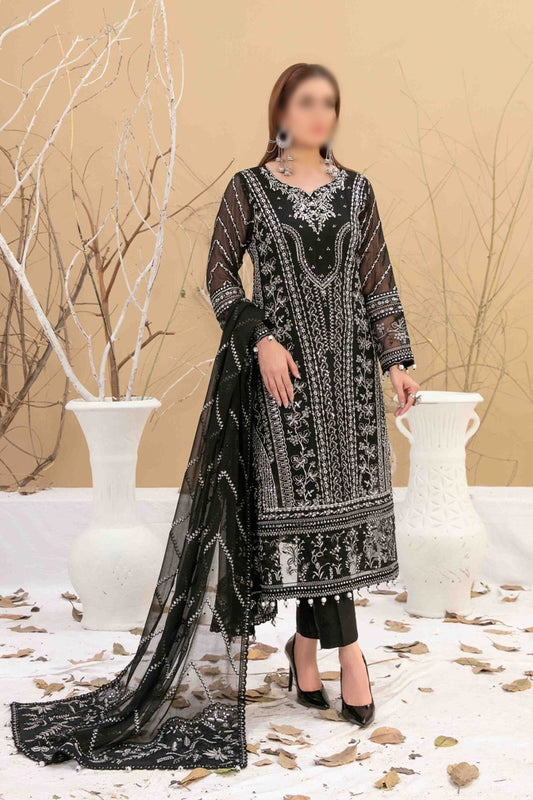 SINEM Fancy Heavy Embroidered Collection 2023 - D 8705