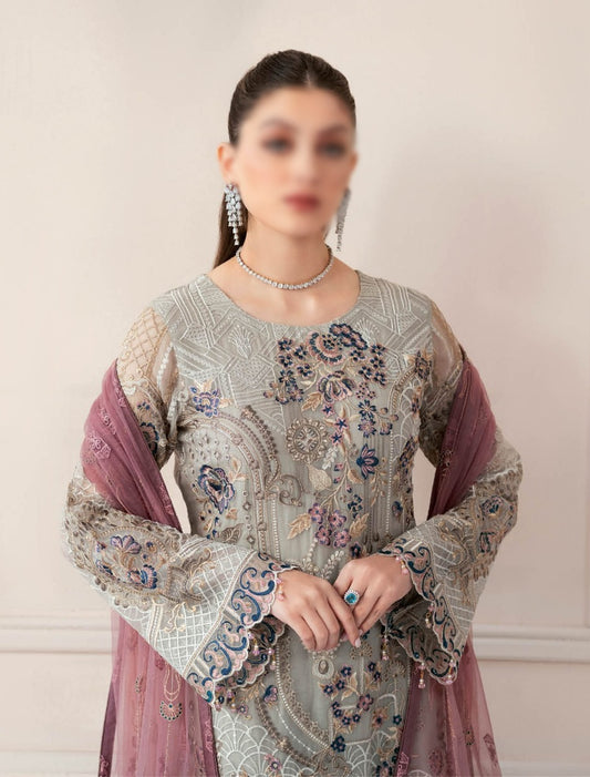 Ramsha Rangoon Luxury Chiffon Collection Vol 09 D 907