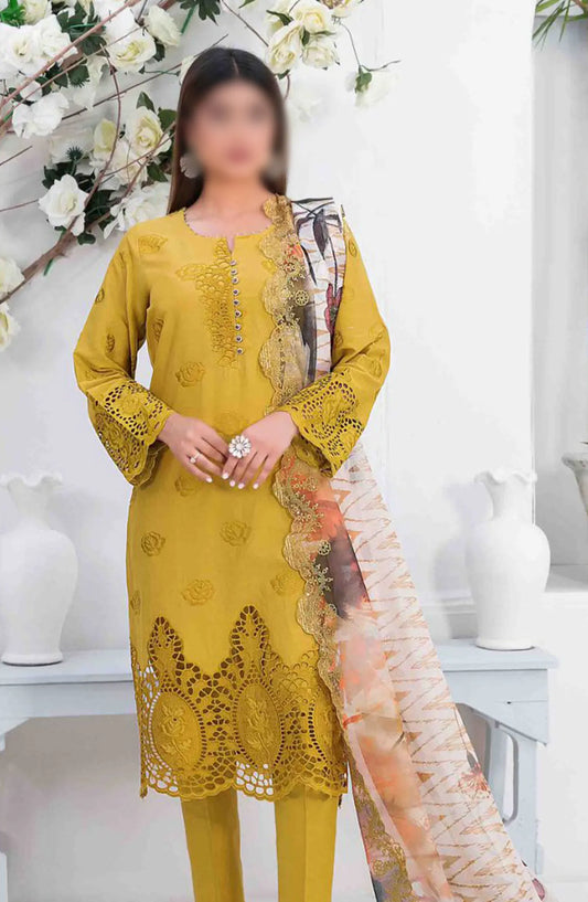 Gulmira - Schiffli Lawn Collection By Tawakkal Fabrics - D 9354