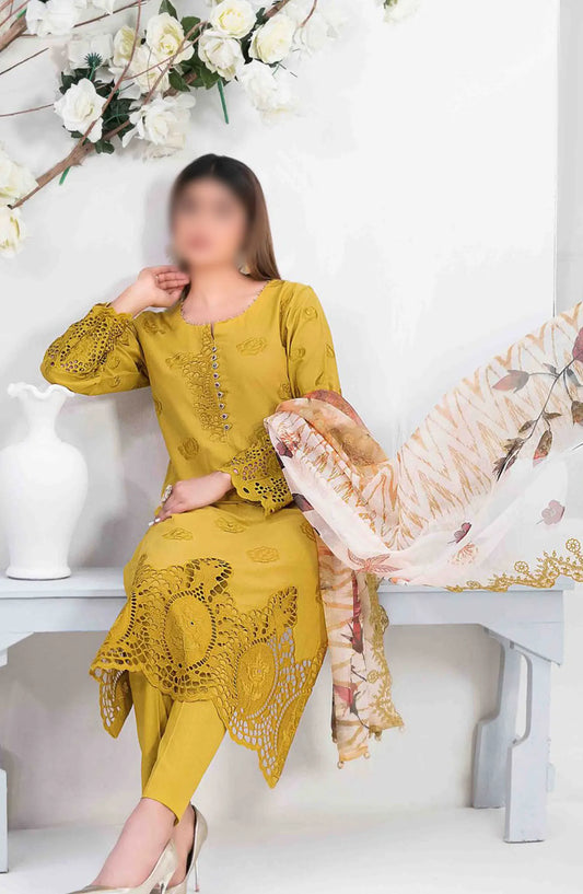Gulmira - Schiffli Lawn Collection By Tawakkal Fabrics - D 9354