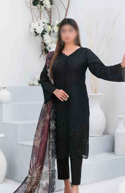 Gulmira - Schiffli Lawn Collection By Tawakkal Fabrics - D 9356