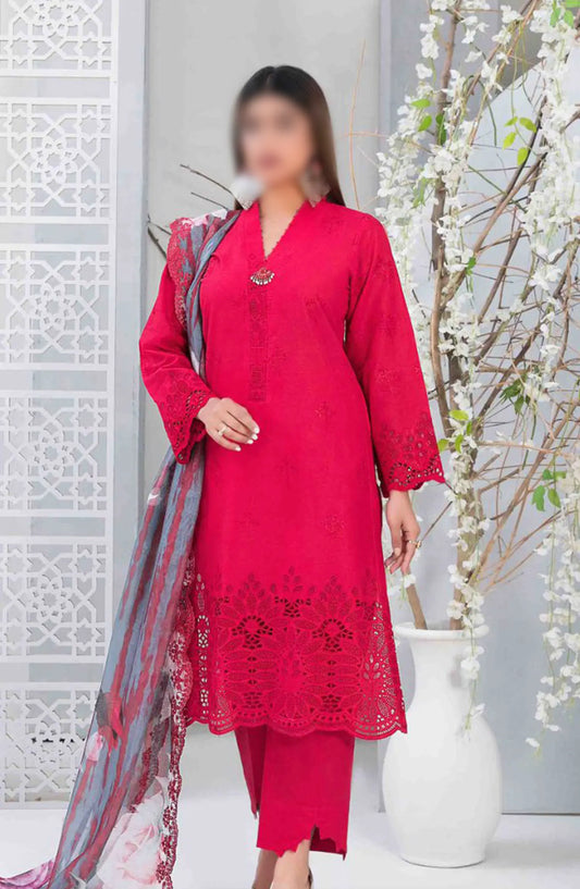 Gulmira - Schiffli Lawn Collection By Tawakkal Fabrics - D 9358