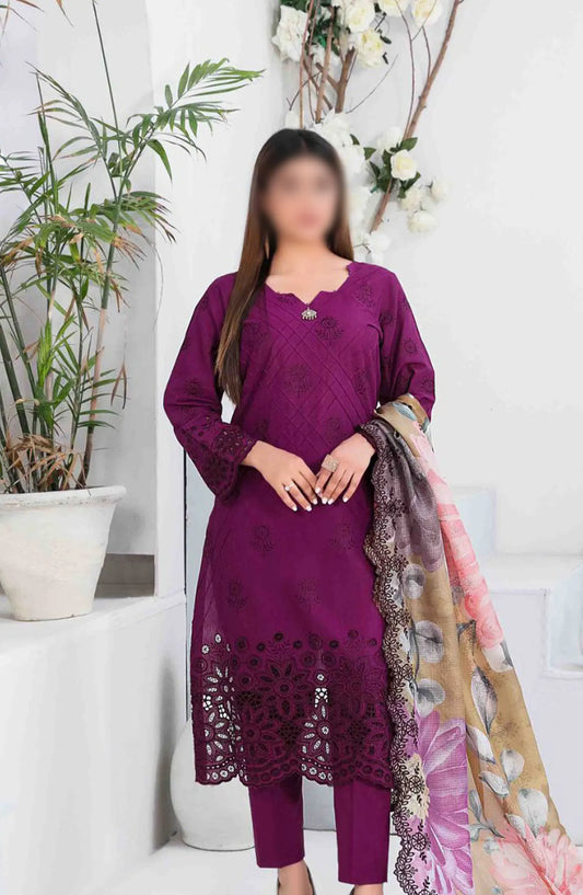 Gulmira - Schiffli Lawn Collection By Tawakkal Fabrics - D 9359
