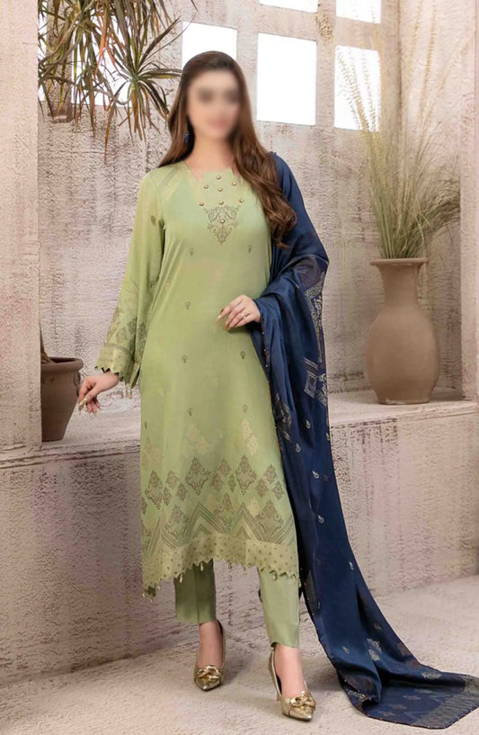 Arisa - Lawn Banarsi 3pcs Collection By Tawakkal Fabrics - D 9482