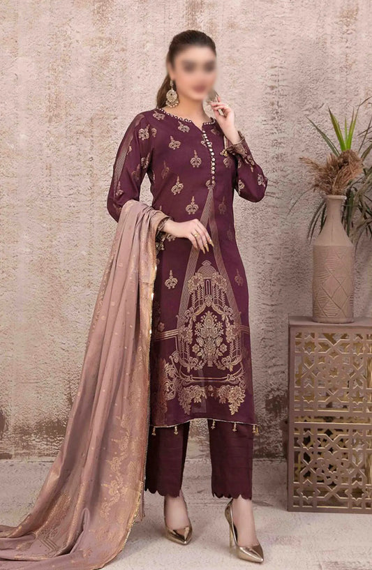 Arisa - Lawn Banarsi 3pcs Collection By Tawakkal Fabrics - D 9486