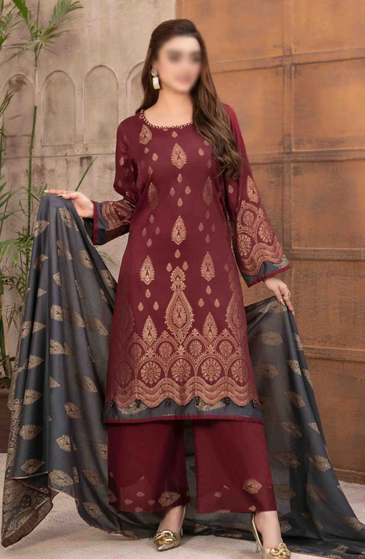 Arisa - Lawn Banarsi 3pcs Collection By Tawakkal Fabrics - D 9489