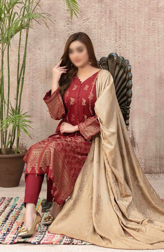 Arisa - Lawn Banarsi 3pcs Collection By Tawakkal Fabrics - D 9494
