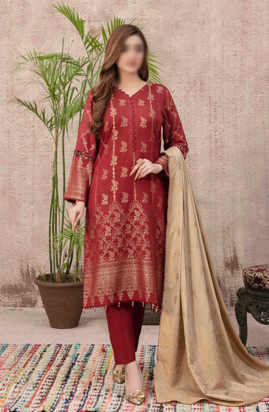 Arisa - Lawn Banarsi 3pcs Collection By Tawakkal Fabrics - D 9494