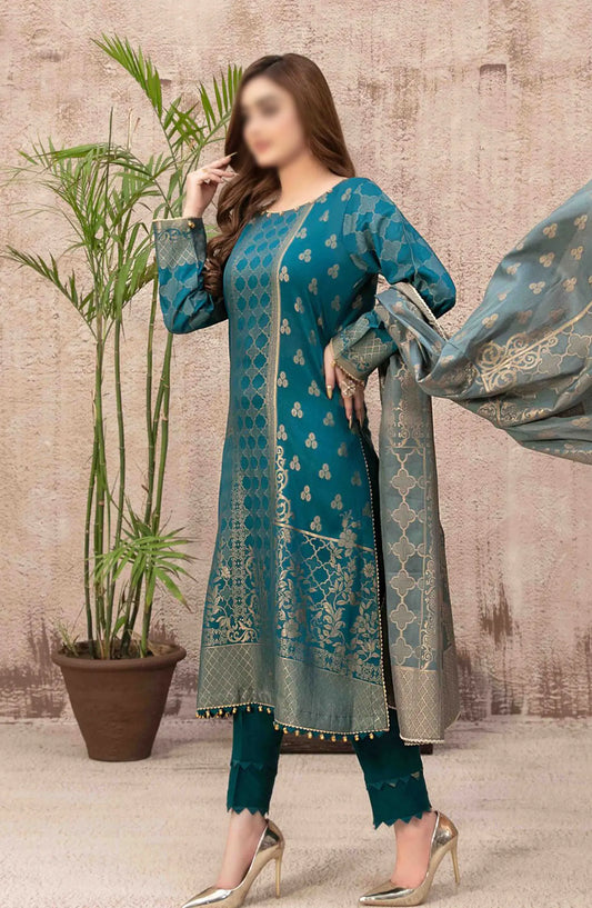 Arisa - Lawn Banarsi 3pcs Collection By Tawakkal Fabrics - D 9495