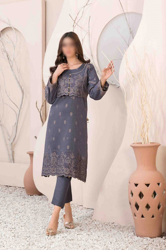 Anayel Embroidered Khaddar Banarsi 2pcs Collection - D 9611