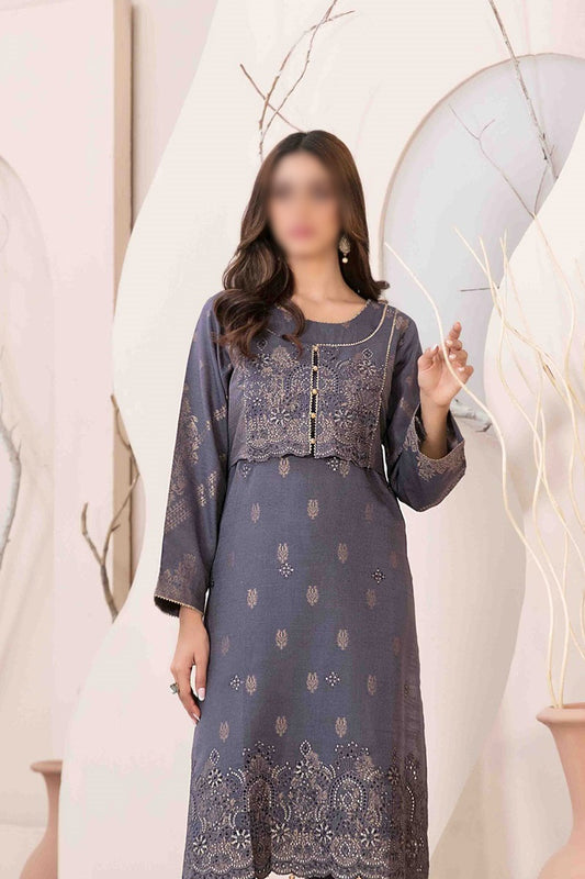 Anayel Embroidered Khaddar Banarsi 2pcs Collection - D 9611