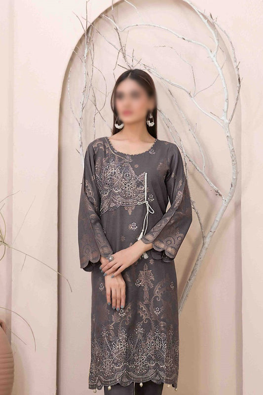 Anayel Embroidered Khaddar Banarsi 2pcs Collection - D 9619