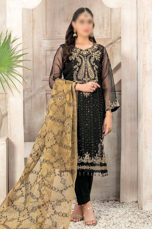Mishkah - Embroidered Organza Collection 2023 - D 9930