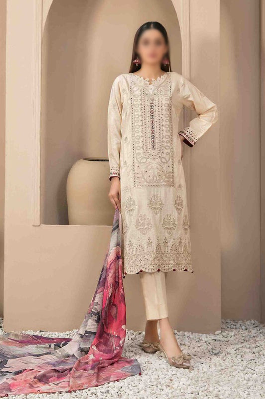 Gulfisha - Embroidered Viscose Zari Collection 2023 - D 9941