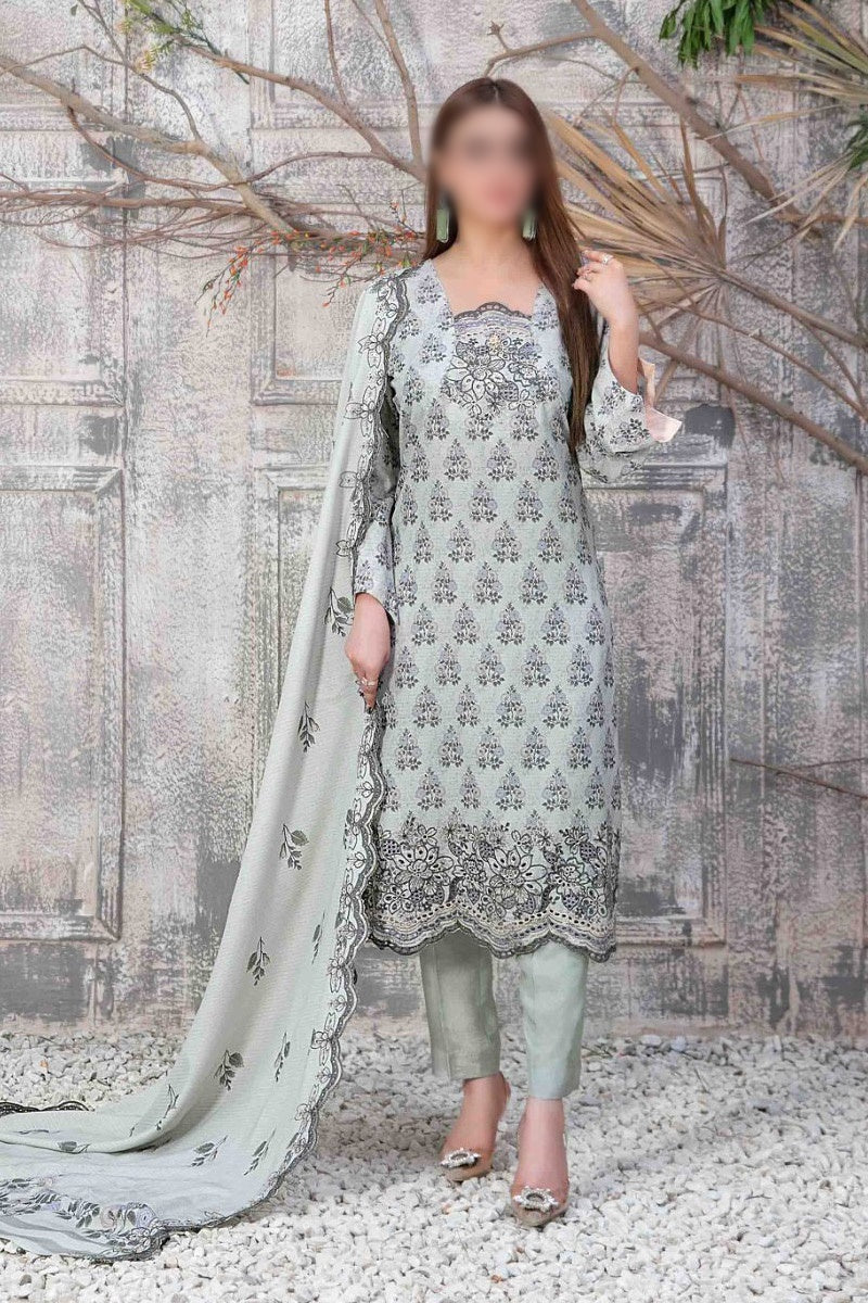 SARANG Embroidered Digital Karandi Collection 2023 - D 9987